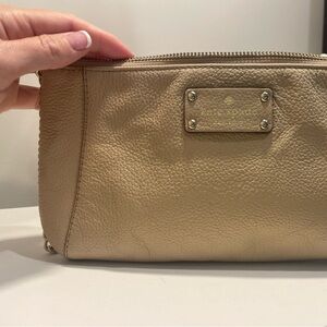 Kate spade nude clutch